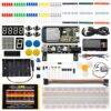 KEYESTUDIO Basic Starter Kit for ESP32 ESP-32S ESP32-WROOM-32 WiFi Development Board, Tutorial MicroPython Compatible with Arduino C Language Programming Kit for Beginners