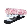 KEYPOWER Diamond Crystal Handmade Bling Dazzling Pink Stapler for Office, School, or Home