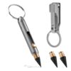 KeyUnity KP06 Titanium Mini Infinity Mechanical Pencil & KS02 EDC Belt Keychain Clip