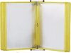 KGDJBGSE Wall Mounted Display File Holder A4 Folder With 10 Sleeves For Documents(Yellow)