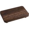 KHBUAB Wood Pedestal Stand Minimalist Coffee Wood for Aromatherapy Bottle Display with Stable Support and Fine Finish Bathroom and Bedroom Counter Organizer Tray