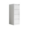 KHUTRW3D Filing Cabinet A4 File Cabinet Office Drawer with Lock Multifunctional Storage Data Short Office