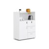 KHUTRW3D Filing Cabinet Filing Cabinet Short Printer Office Organizer Partition Storage Locking Drawer Office