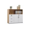 KHUTRW3D Filing Cabinet Office Organizers Filing Cabinets Partition Storage Low Printer Locking Drawer Office