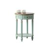 KHUTRW3D Modern Painted Wood Corner Sides, Living Room Sofa, Small Side Cabinet, Small Corner Cabinet, Small Coffee Table, Small Round Table Living Room Furniture