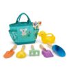 KiBcsLic Beach Sand Toy Set Easy to Carry Beach Toy Set Travel-Friendly Wooden Sand Tools for Outdoor, Blue, Blue Koala Bag - Digging Sand