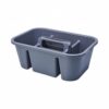KiBcsLic Cleaning Carrier Basket with Handle Cleaning Basket Lightweight Carrier for Hotel, Restaurant, Blue