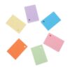 KICHOUSE 600pcs Small Index Cards Memo Note Cards with Smooth Writing Surface and Punched Holes for Exams Easy Carrying and Resist Curling for School and Office Use