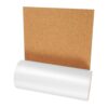 KICHOUSE Self Adhesive Cork Board Roll Beige 23.6x11.8in for Wall Cork Bulletin Board with Noise Reduction and Repeated Pinning Features