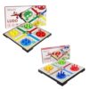 KIDAMI Magnetic Ludo Board Game Set for Kids and Adults, 9.5 Inches & 11.2 Inches