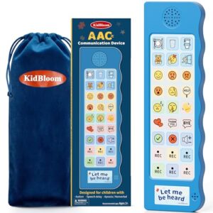 KidBloom AAC Device for Autism, Communication Sensory Toys for Kids Age 3–7