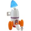 Kiddieland: Blast-N-Go Activity Rocket - Motorized Space Ship Adventure Toy, Light & Sound, Astronaut Figurine, Moves Up & Down, Kids-Toddler 12mo+
