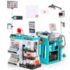 Kiddokidz Kids Doctor Playset Medical Station, Pretend Hospital Toy with Dentist, Pharmacy & Checkout Counter, Doctor Kit with Medical Accessories, Educational Role Play Toy for Toddlers, Blue
