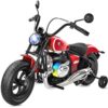 Kiddokidz Licensed BMW R18 Electric Motorcycle for Kids Ages 5-8, Red