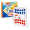 Kiditos Pop Math Game for Kids Ages 4-8, Fidget Board with Built-in Dice
