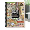 Kids 3D Sticker Book | Miniature Scene Cartoon House | Educational Craft to