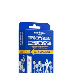 Kids Against Maturity: Card Game for Kids and Families, Super Fun Hilarious for Family Party Game Night, Let's Go Edition