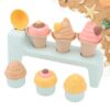 Kids Beach Toys Ice Cream Molds Bucket Trowel