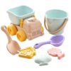 Kids Beach Toys with Shovels Buckets, Comfortable Confident Play