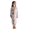 Kids bloody doctor lab coat costume, spooky splatter design. Perfect for Halloween, horror cosplay. (10-11Y)