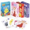 Kids Card Games, Go Fish, Old Maid, Memory Match and Crazy 8s, Go Fish Card Game for Kids 4-8, Fun Toddler Card Games for Family Game Night Party Games, Easter Basket Stocking Stuffers Birthday Gifts