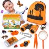 Kids Explorer Kit & Bug Catcher Kit, 7 Pcs Kids Outdoor Exploration Set