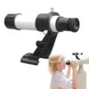 Kids Finderscope Portable 5x24 Viewfinder Resin Lens with Stable Outdoor