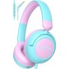 Kids Headphones for School, Wired HD Mic 3-15 Year for Toddlers Girls Boys