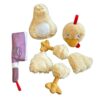 Kids Magnets for Fridge Soft Cute Duck Magnetic Plush Doll
