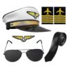 Kids Pilot Costume Comfortable Classic Outfit