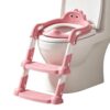 Kids Potty Training Seat Foldable Adjustable Step Height Chair