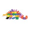 Kids Puzzle Puzzle 3D MDF Wood Alphabet And Numbers 26pcs Dinosaur Toy Mix