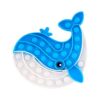 Kids Sensory Fidget Toy, Silicone Squeeze Ocean Animal Whale Toys