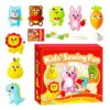 Kids Sewing Crafts, Animal Stitching Kit, Cute Handmade