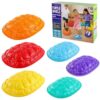 Kids Stepping Stones - Colorful Turtle Shell Coordination 6 Pieces