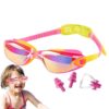 Kids Swimming Goggles - Clear Vision Leakproof Anti Fog Swim Glasses