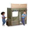 Kid Trax USPS Post Office Pony Express Pretend Play Kids Pop Up Tent - Kids Indoor Tent, Outdoor Toys, Large Front and Rear Openings, Easy Storage with Carrying Case, Girls and Boy Toys for 3+ Above
