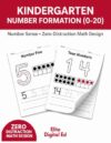 Kindergarten Number Sense & Formation Workbook 0-20: Science of Math Aligned Activity Book – Counting, Comparing Quantities, and Number Recognition