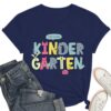 Kindergarten Teacher Shirts Women Elementary Cartoon Preschool Life Tee