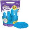 Kinetic Sand, 2.5lbs Blue Play Sand, Amazon Exclusive, Moldable Sensory Toys for Kids, Resealable Bag (Packaging May Vary), for Ages 3 and up, Pack of 3