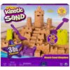 Kinetic Sand Beach Sand Kingdom Playset with 3lbs of Beach Sand, Includes Molds and Tools, Play Sand Sensory Toys for Kids Ages 3 and up