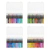 KINGART Mixed Media Gel Stick Crayons, Vibrant, Set of 48-Colors