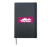 King Ridge Vintage Mountain Ski Resort Retro Hardcover Journal, Black