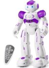 KingsDragon RC Robot Toys for Kids, Gesture & Sensing Programmable Remote Control Smart Robot for Age 3 4 5 6 7 8 Year Old Boys Girls Birthday Gift Present,Purple