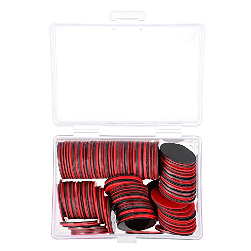Kisangel 100Pcs Counting Chips Round Plastic Tokens for Kids Learning Toys Bingo Chips for Math Addition Subtraction Waterproof Game Accessories Bright Colors