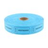 Kisangel 1 Roll Raffle Tickets: Sky-Blue Carnival Raffle Tickets - Entry Classroom Reward Prize Paper for Party Bag Filler Game Prize Supplies - 1000pcs/Roll