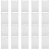 Kisangel 200pcs Sandwich Bags: 9.8x6.3x1.4" Greaseproof Snack Bags, Food Packaging Wrappers for Bakery, Donuts, Pretzels, BBQ, Fast Food Takeout