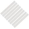 Kisangel 50pcs Transparent Hot Melt Glue Sticks Mini All Purpose Refill Strips for Wood Glass DIY Crafts Home School Projects