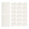 Kisangel 50 Sheets Scrapbooking Paper - Postcard Paper Beige Cardstock for Crafting DIY Blank Menu Invitation - A4 Size Card Stock for Party and Wedding Projects
