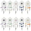 KitBeads 30Pcs Assorted Tibetan Dream Catcher Charms for Jewelry Making